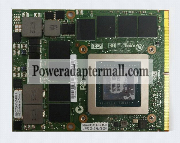 CLEVO P150HM VGA card 2G NVIDIA Quadro 3000M N12E-Q1-A1 MXM 3.0